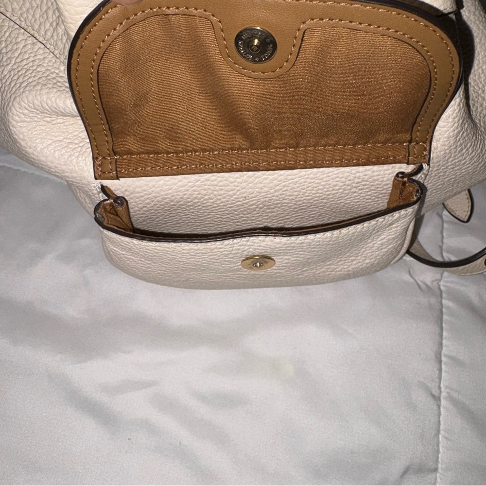 Coach Ivory Mini Drawstring Backpack | Gold Hardw… - image 4